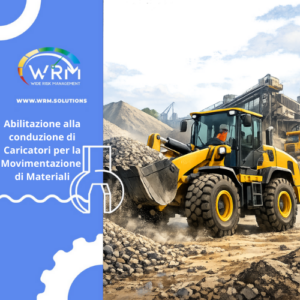 Conduzione di caricatori per la movimentazione di materiali 8 ore