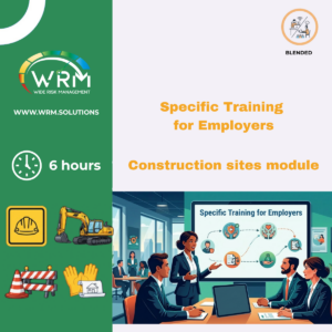 FORMAZIONE SPECIFICA PER DATORI DI LAVORO, MODULO AGGIUNTIVO "CANTIERI", 6 ORE IN MODALITA MISTA