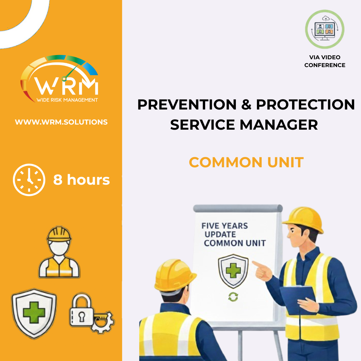 AGGIORNAMENTO QUINQUENNALE, 8 ORE IN VIDEO CONFERENZA SINCRONA