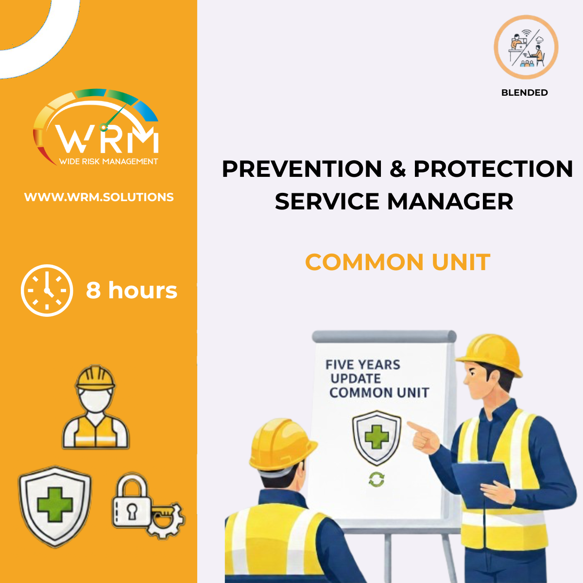 AGGIORNAMENTO QUINQUENNALE, 8 ORE in modalità MISTA