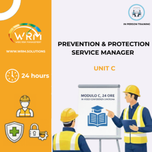 MODULO C, 24 ORE IN PRESENZA