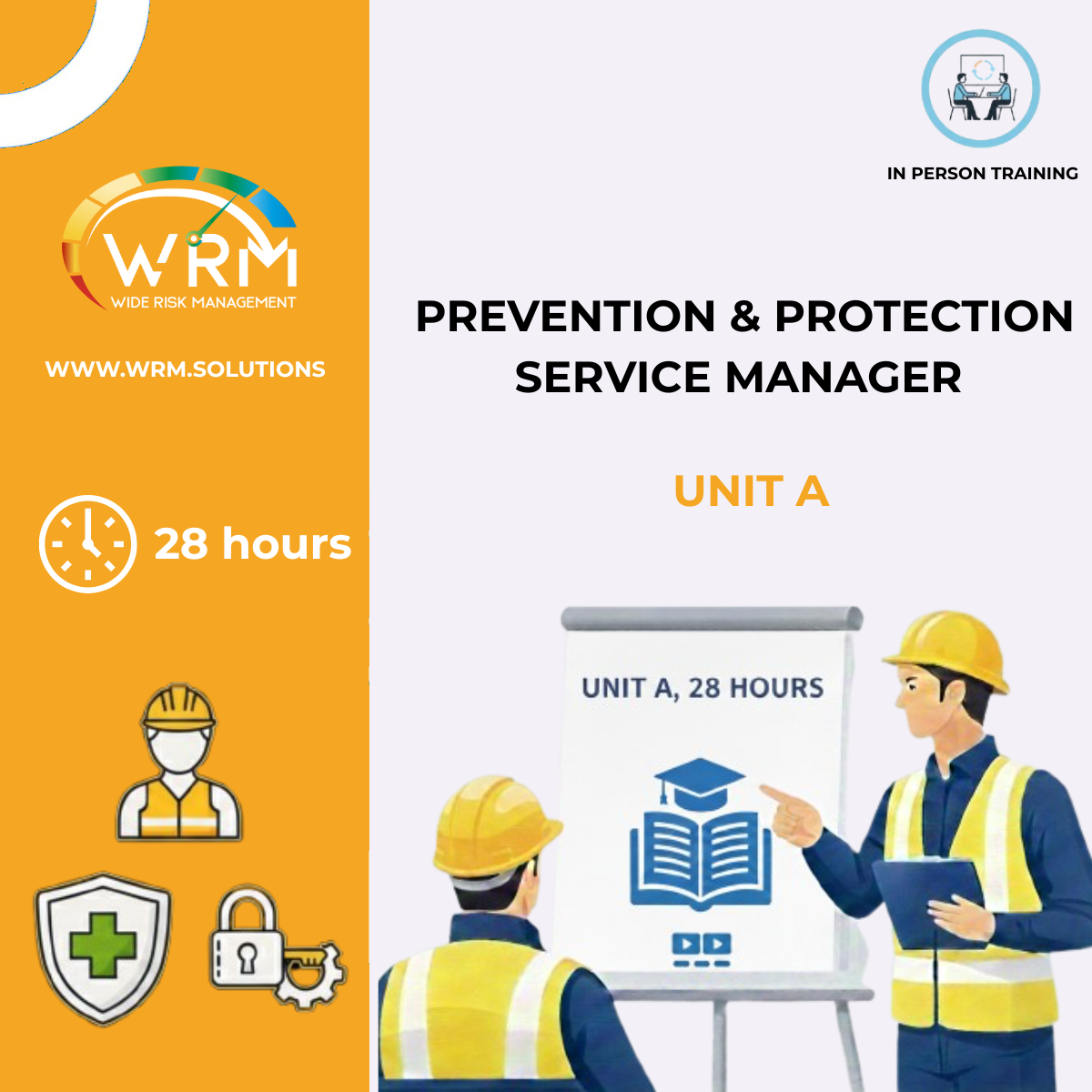 RESPONSABILI E ADDETTI AL SERVIZIO PREVENZIONE E PROTEZIONE MODULO A, 28 ORE IN PRESENZA