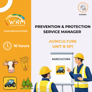 Responsabile Servizio Prevenzione Protezione MODULO B- SP1: Agricoltura-Silvicoltura-Zootecnia (16 ORE) IN MODALITA MISTA