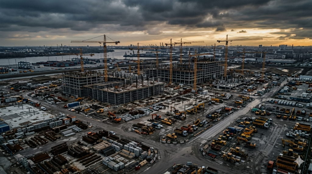 Cantiere abbandonato — rischio supply chain e gestione operativa caso Carillion